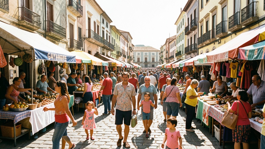 Plaza Guayarte se llena de cultura y sabor durante el feriado nacional