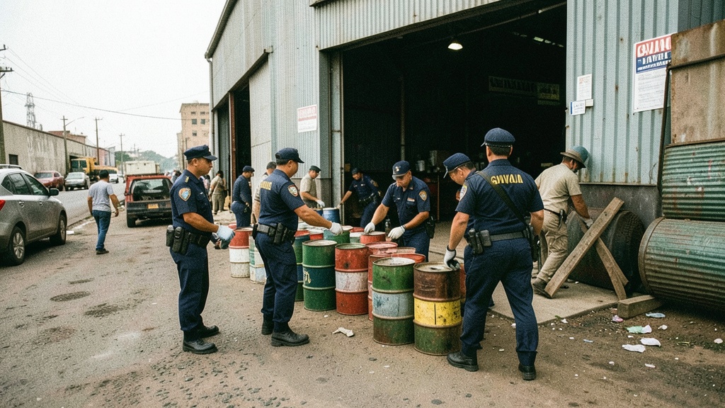 Decomisan 878 galones de alcohol en operativos contra la especulación en Guayaquil