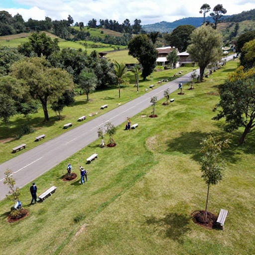 Alcaldía extiende mantenimiento de parques y áreas verdes a las parroquias rurales de Guayaquil