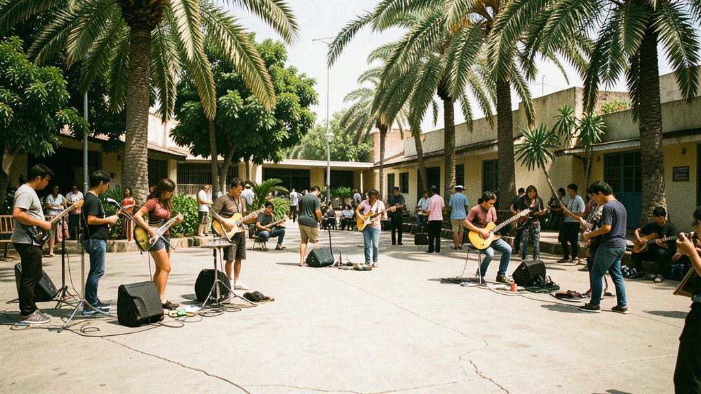 Jóvenes de Guayaquil crean música gratuita en ZUMAR para alejarlos de las calles
