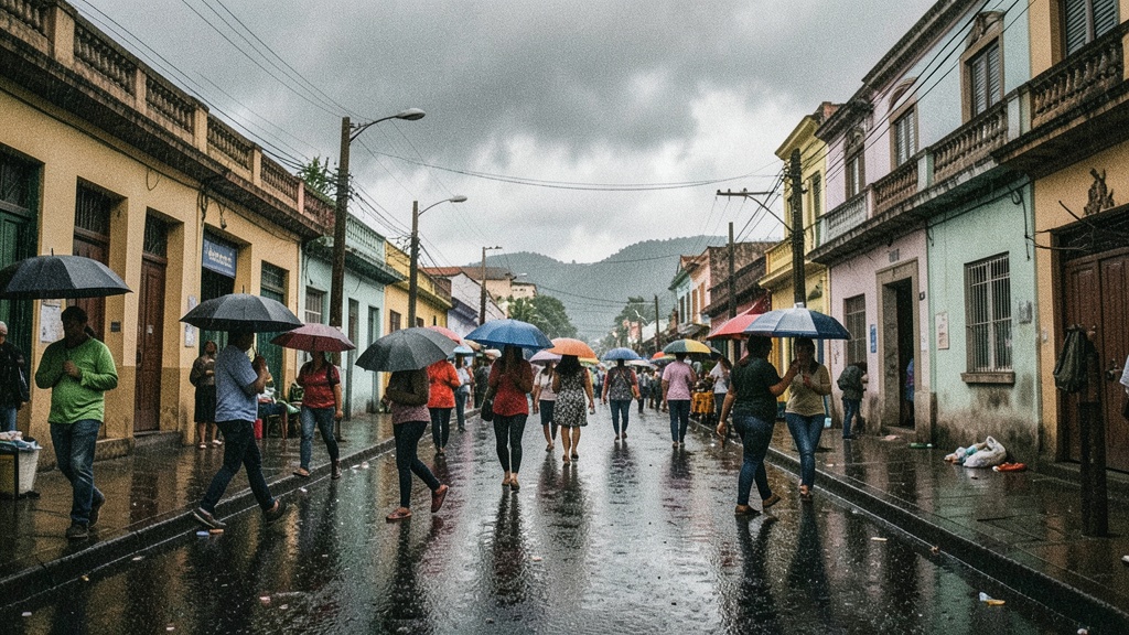 Alerta meteorológica en Guayaquil: lluvias y tormentas eléctricas para este lunes 28