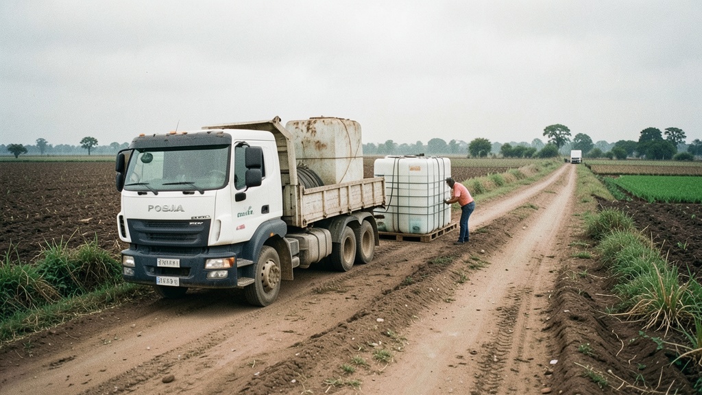 Tanqueros de Emapag abastecieron de agua a 603 familias en recintos de Posorja