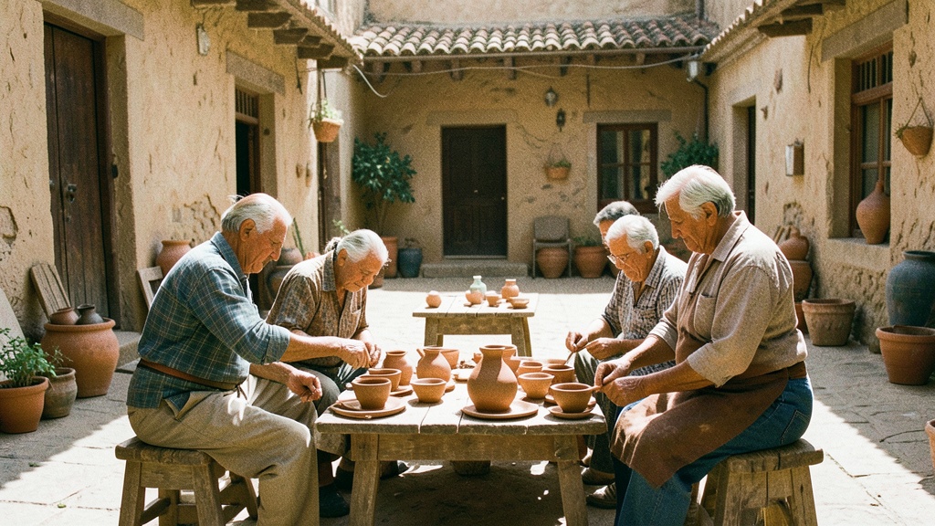 Adultos mayores de Durán participan en jornada de manualidades del programa Mis Años Dorados
