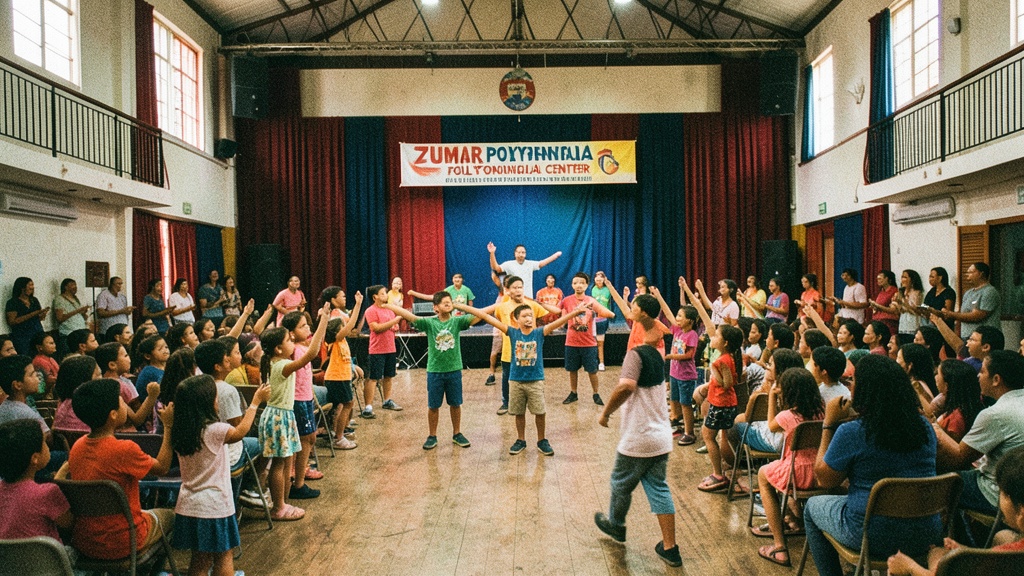 Clausuraron el Mes del Niño con show infantil en el Polifuncional Zumar