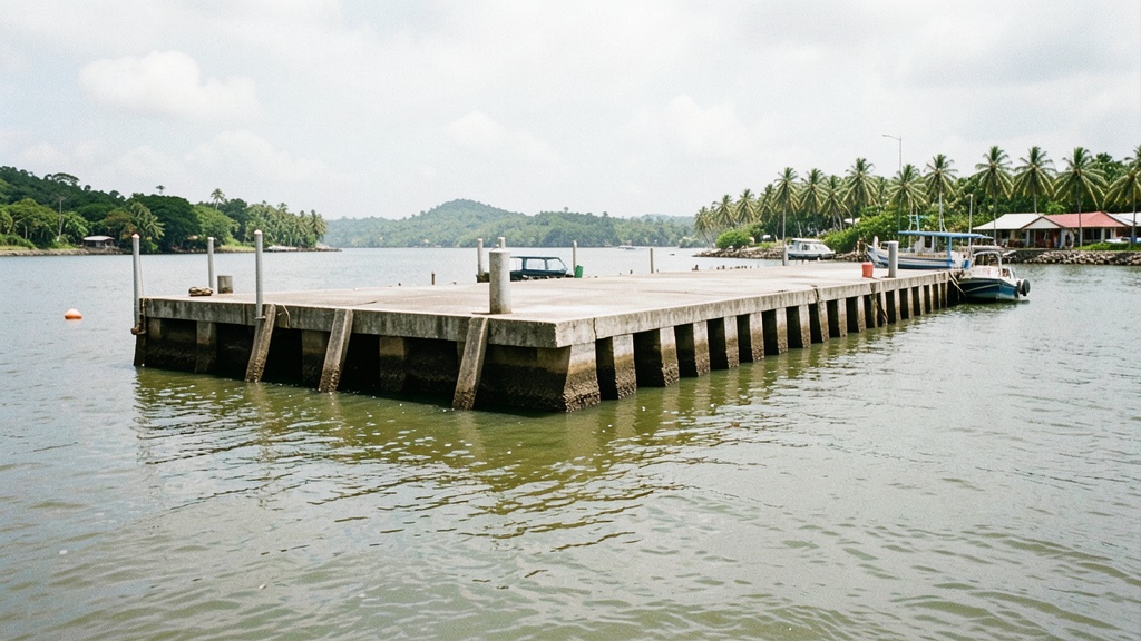 Avanza 98% el muelle de Posorja con inversión de $1,5 millones