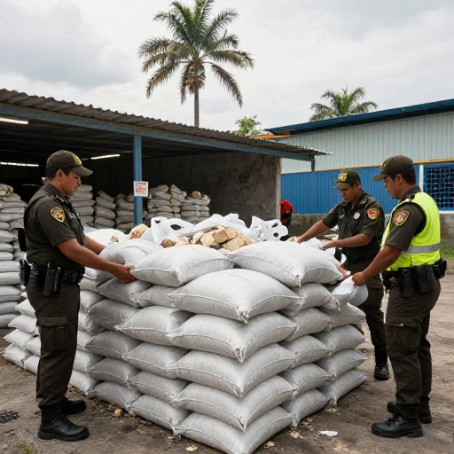 Policía desmantela red criminal en Guayaquil con incautación de 4 toneladas de droga