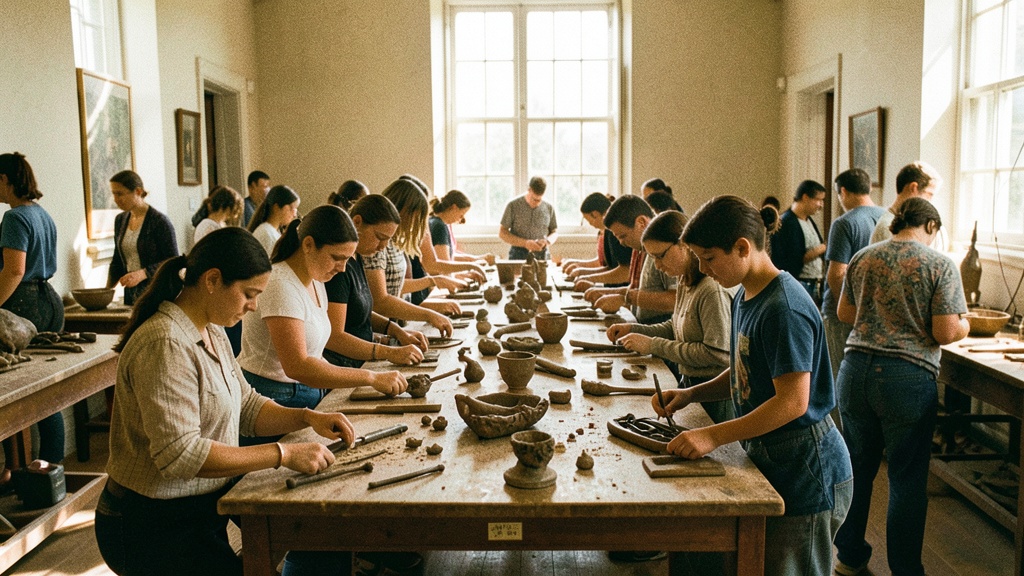 Estudiantes recorren el Museo Municipal y descubren la historia viva de Guayaquil