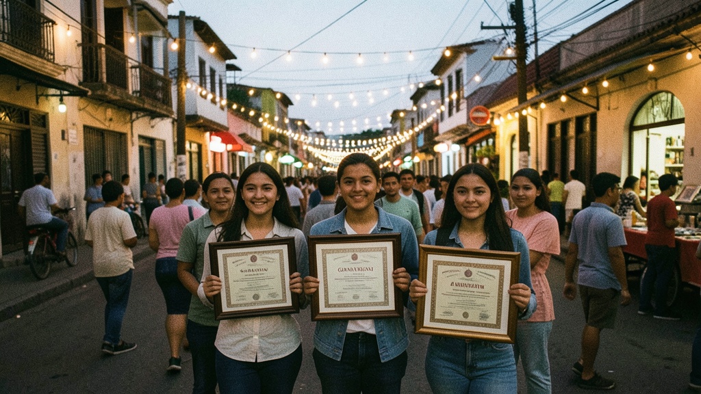 Estudiantes guayaquileños ganaron premios en el Festival CINEMUJER sobre derechos de la mujer