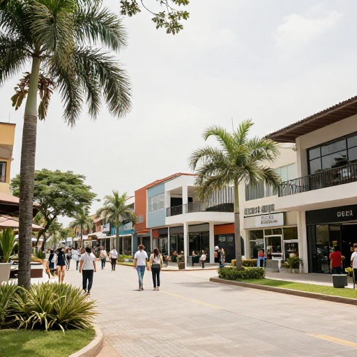 Nueva plaza comercial se suma al desarrollo urbano en la Vía a la Costa de Guayaquil