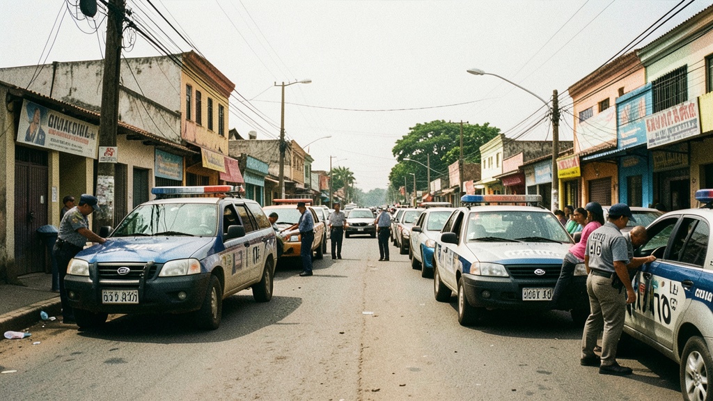 Operativo antidelinquencial en Ceibos revisa vehículos y registra a 45 personas