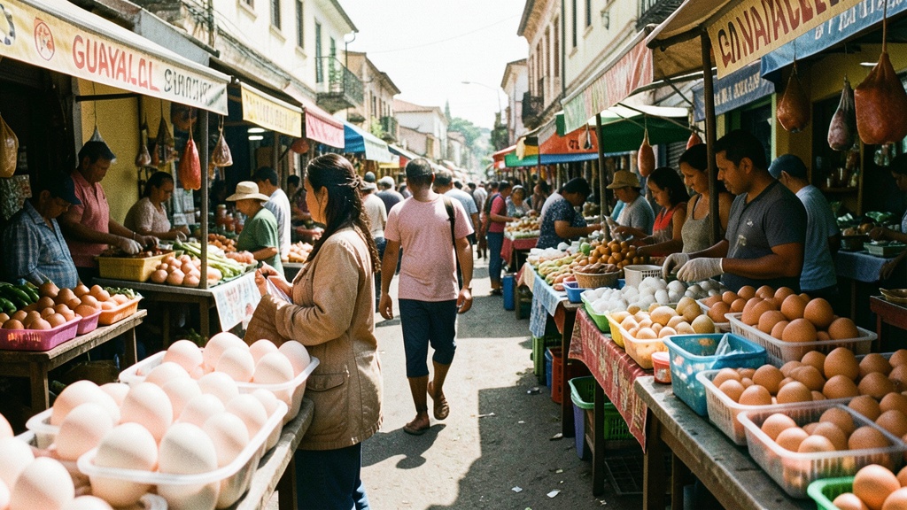 Gobernación vigila precios en Mercado Central y detecta suba en cubetas de huevo