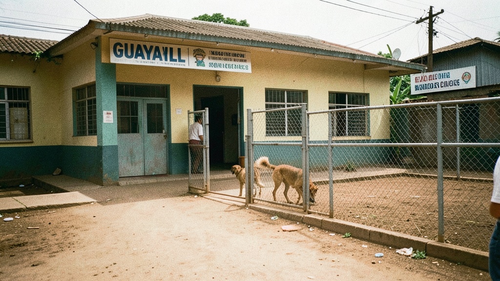 Azaí, perrita rescatada de crueldad, inicia su entrenamiento para terapia en Guayaquil