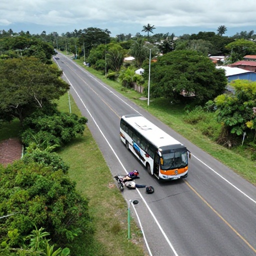 Trágico accidente en Simón Bolívar: motociclista fallece tras colisión con bus