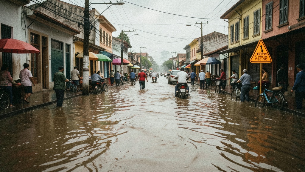 Alerta naranja en Guayaquil: COE advierte inundaciones por marea alta y lluvias hasta la medianoche