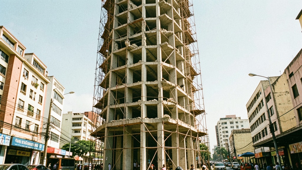 Municipio de Guayaquil inicia apuntalamiento del Edificio Fantasía por riesgo estructural