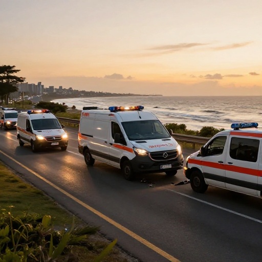 Trágico siniestro vial deja muerto al maquillador Jan Coello en el norte de Guayaquil