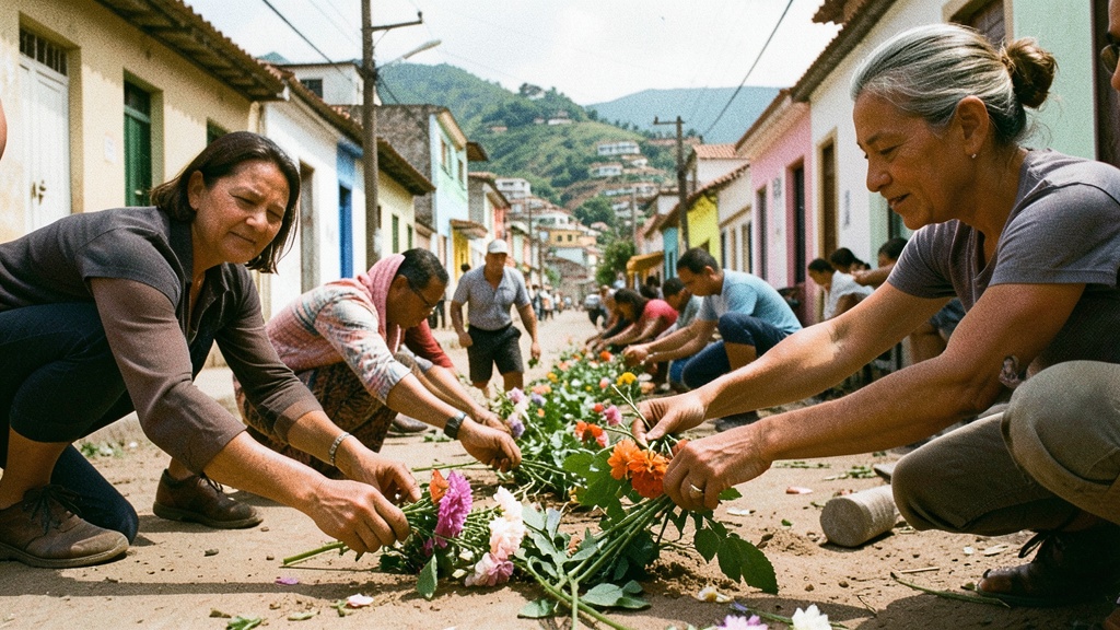 Vecinos del Cerro Santa Ana se unen para cuidar los espacios públicos