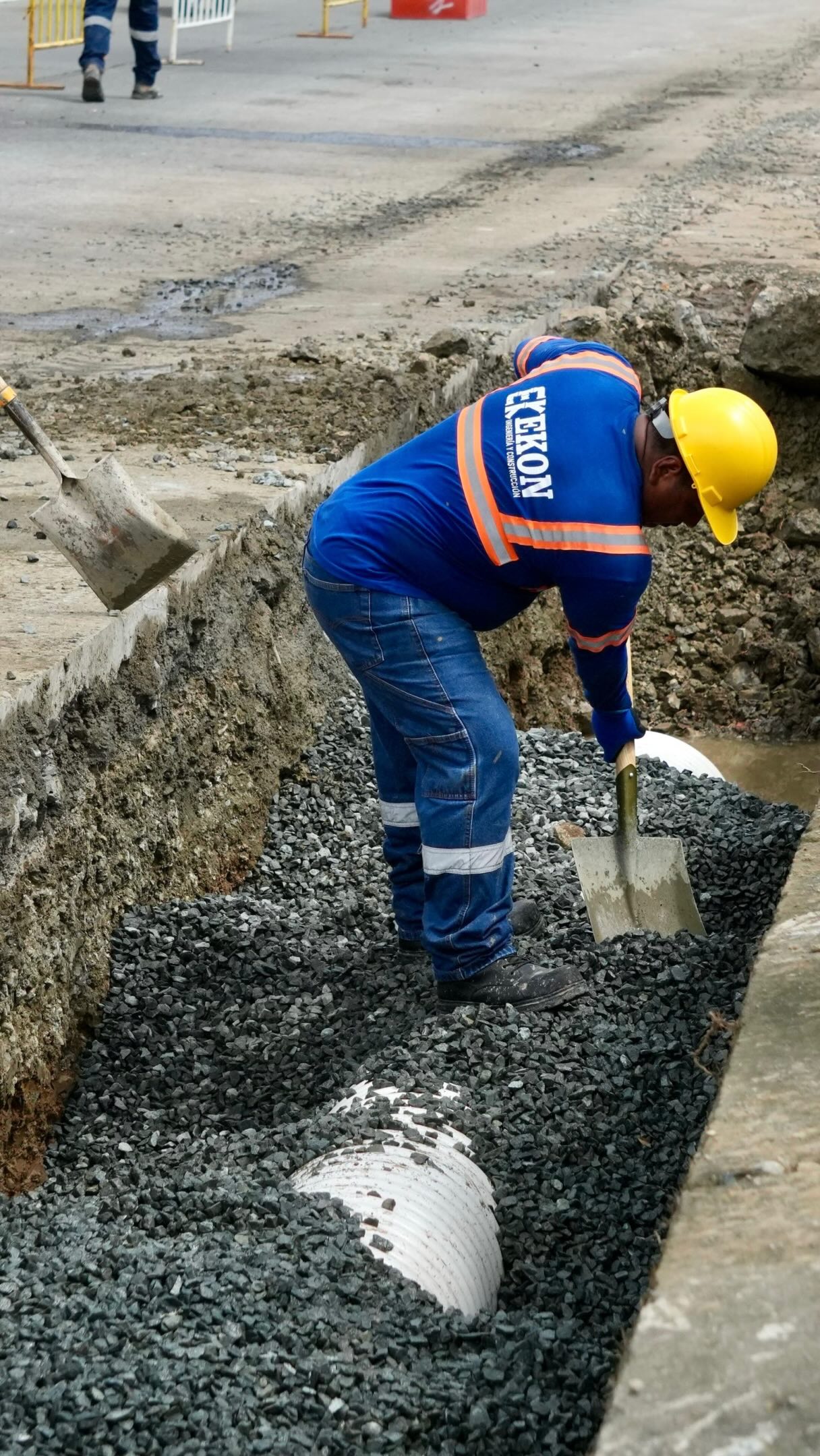 Avanza obra de drenaje en Orellana con 6% de avance para combatir el agua