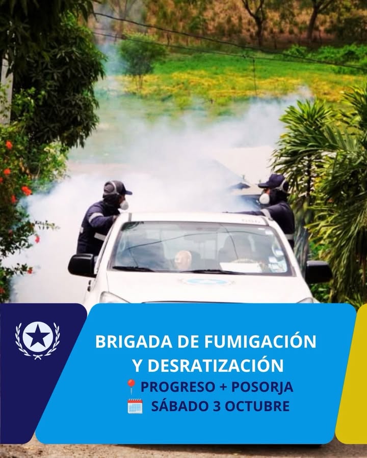 Fumigación y desratización llega a Posorja este sábado 3 de octubre