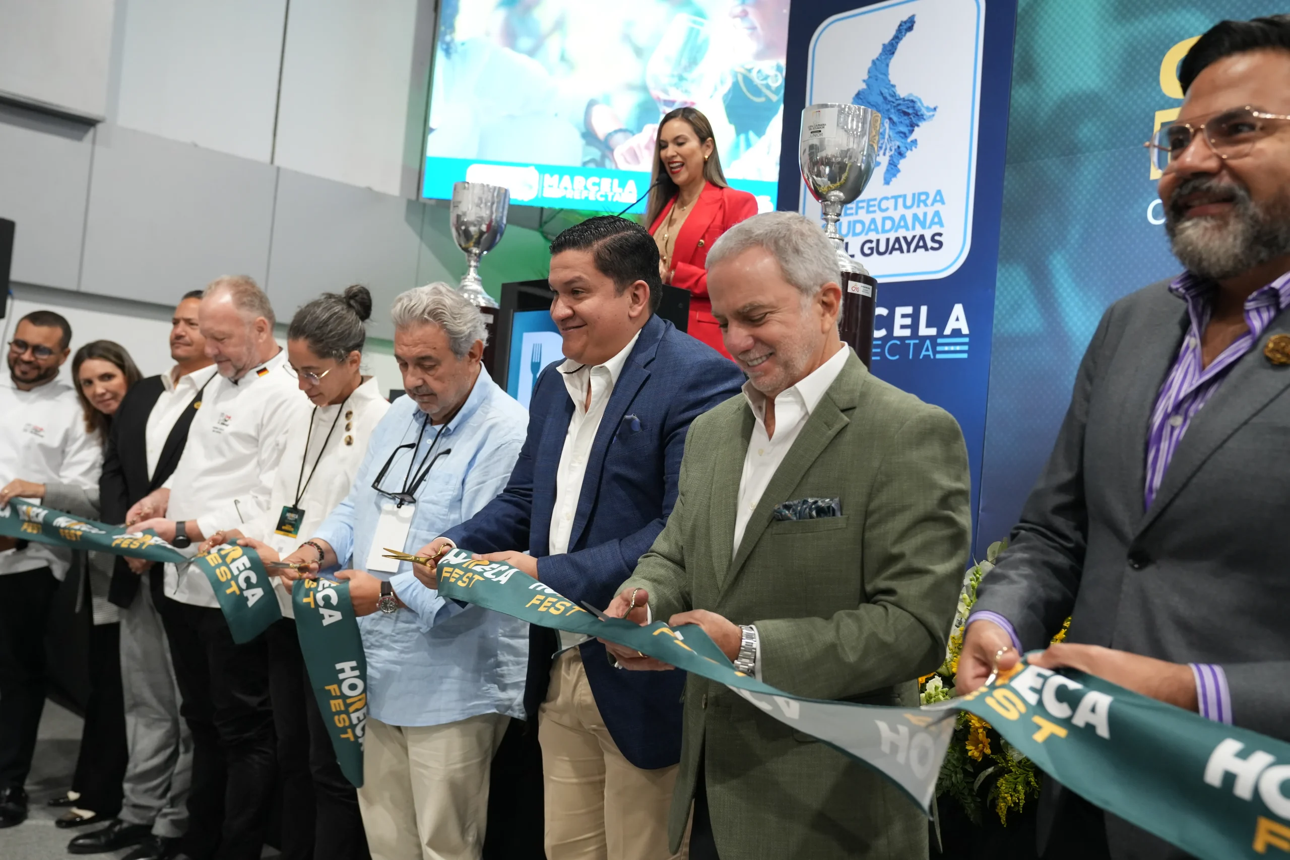 Prefectura del Guayas impulsa gastronomía y negocios en Horeca Fest 2025