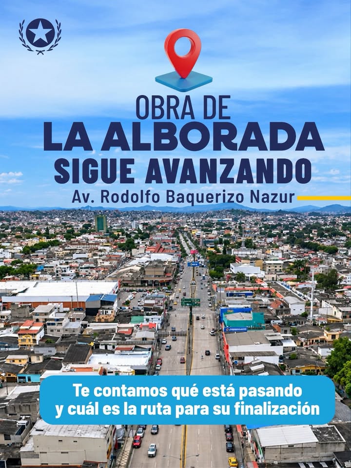 Obras en La Alborada avanzan pese a hallazgo subterráneo en José María Roura