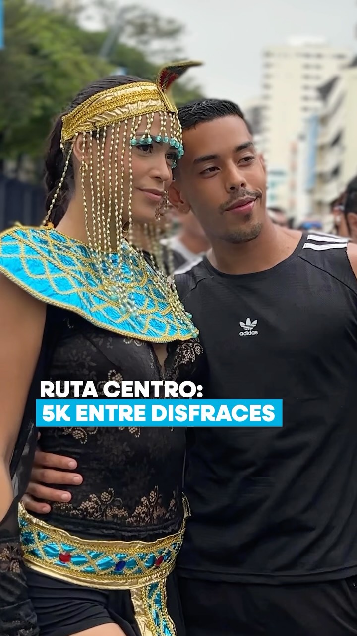 800 corredores llenaron de color y energía las calles del Centro con Ruta Centro