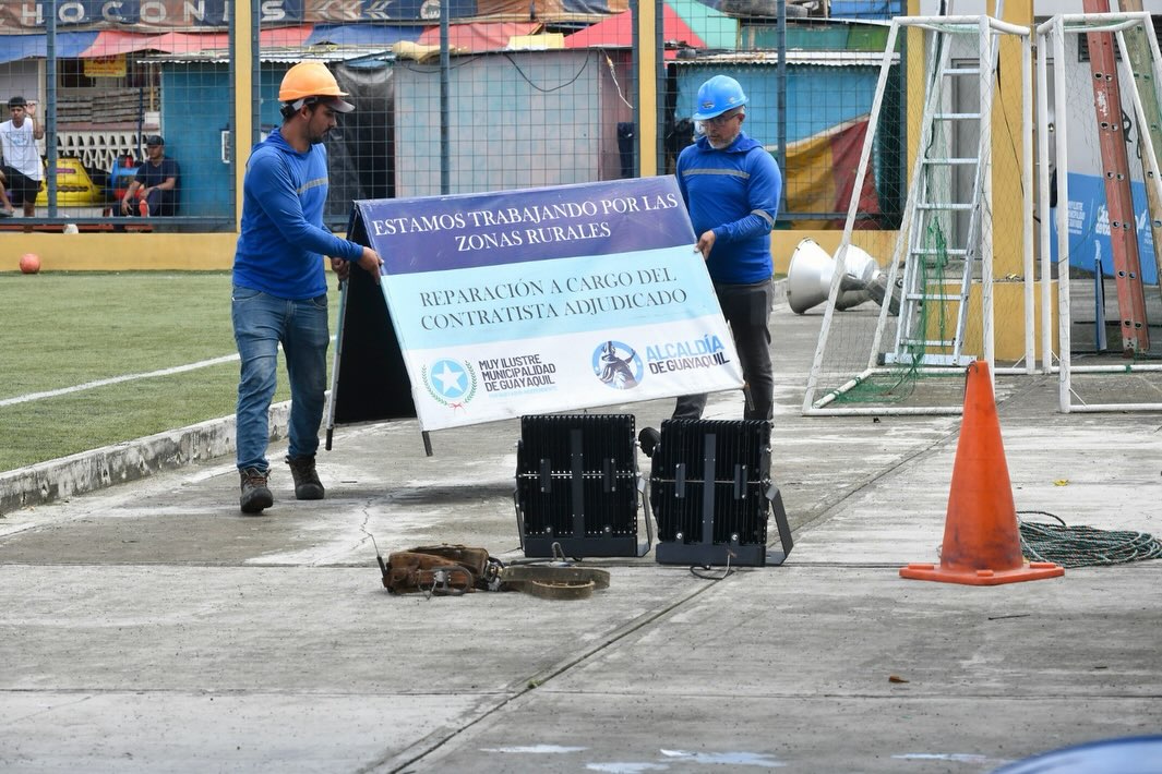 Posorja rural recibe atención del alcalde Aquiles Álvarez Henriques
