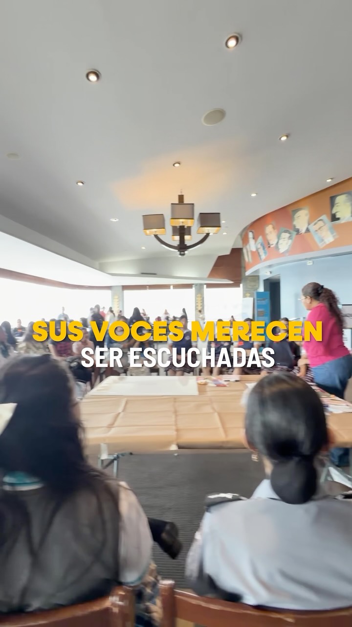 95 niñas y adolescentes reunidas por sus derechos en el Centro Cultural Olmedo