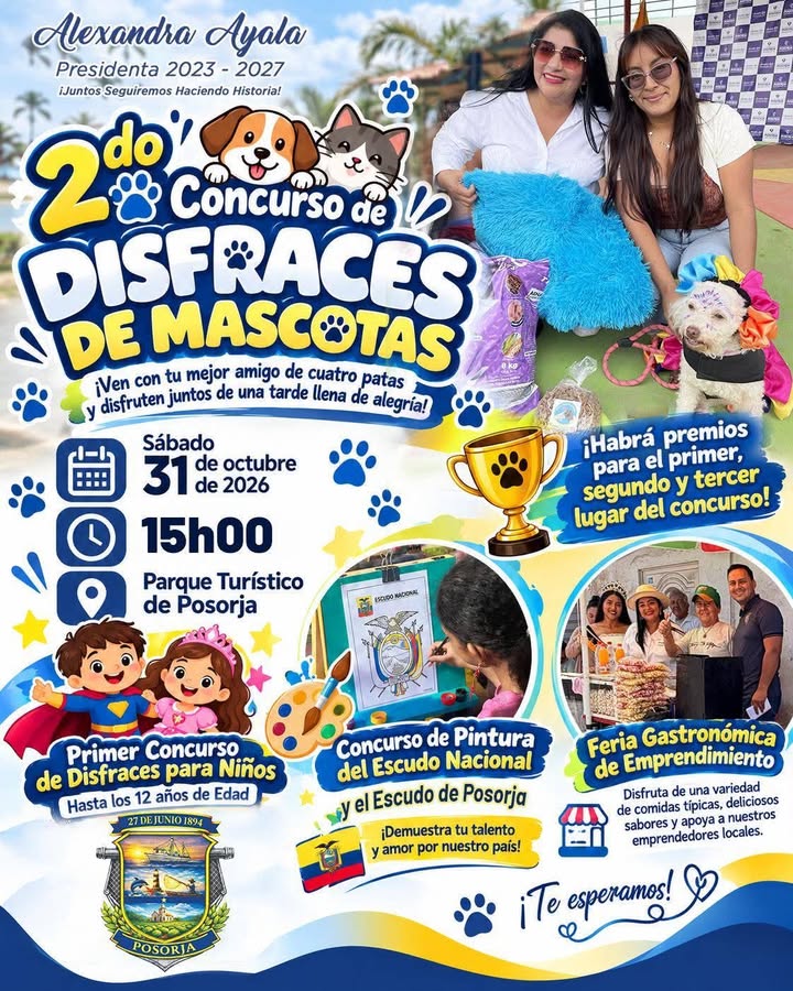 Parque Turístico de Posorja será escenario de feria gastronómica y concursos de disfraces
