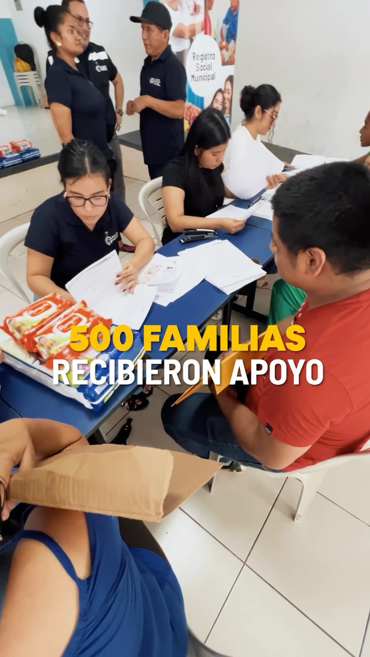 500 familias del Guayaquil reciben pañales y terapias a domicilio este sábado