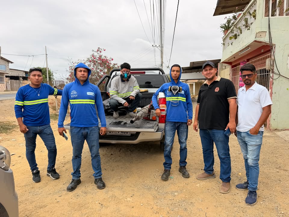 Fumigación contra el dengue llega a Data de Posorja y El Delfín por gestión municipal