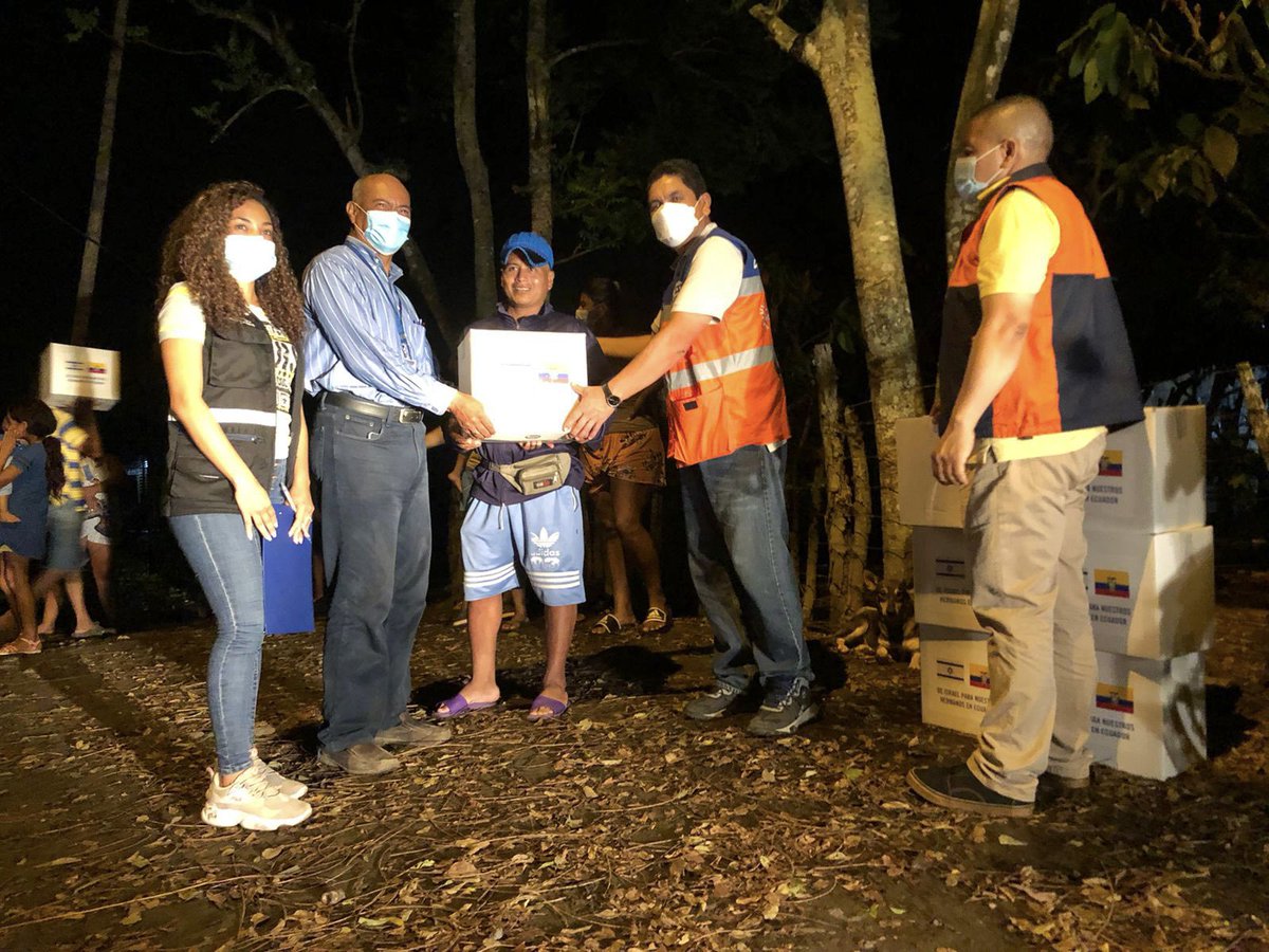 Asistencia humanitaria llegó a San Jacinto 1 tras inundaciones en Guayaquil