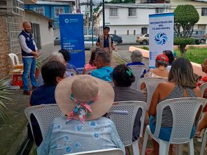 Barrio de Todos llega a Sopeña y Saiba con limpieza, salud y seguridad