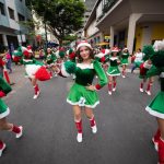 Plaza de la Administración cerró con desfile navideño en Guayaquil