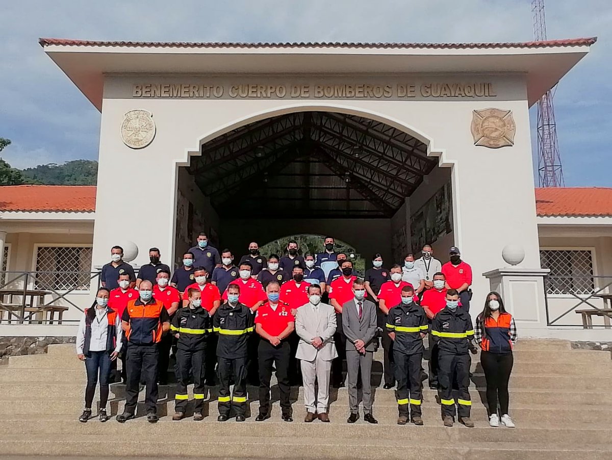 Director de Gestión de Riesgos participó en inicio de curso de Mando y Control