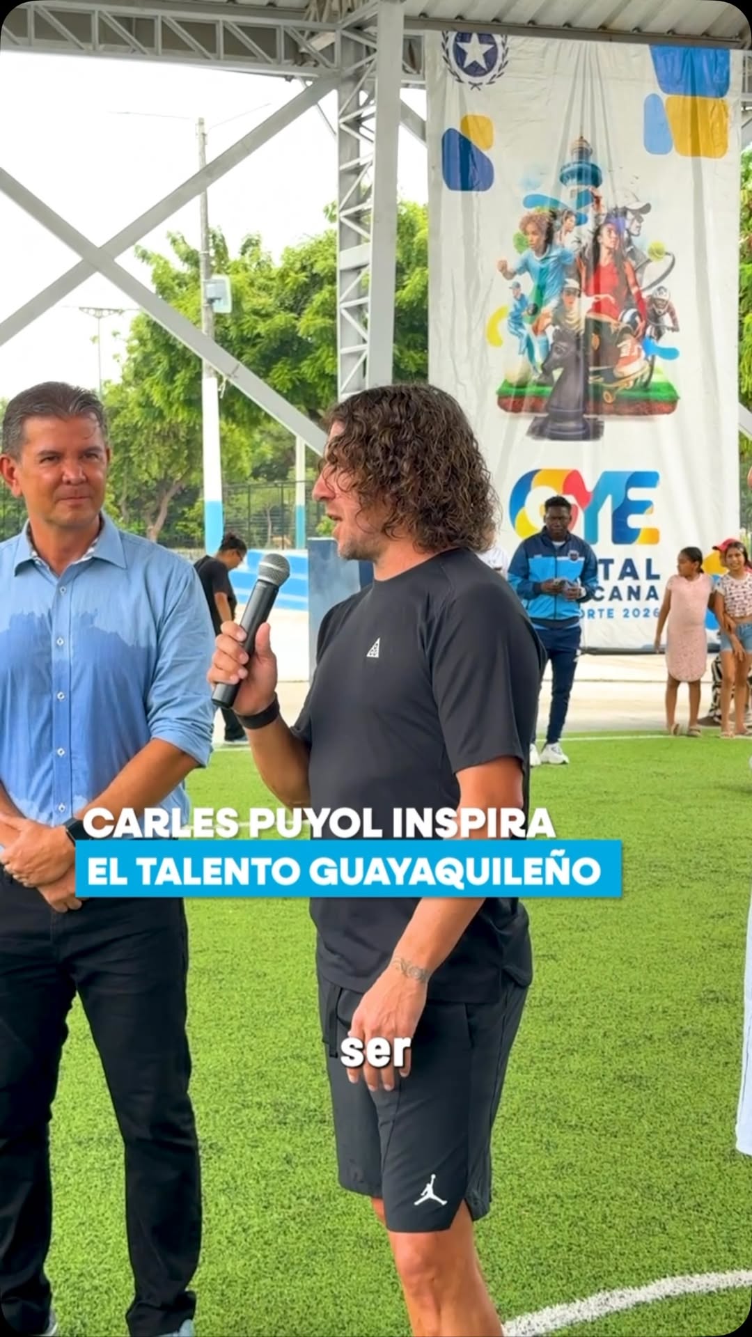 600 jóvenes jugaron fútbol en Cisne 2 con la alcaldesa (s) y dejaron mensaje de disciplina