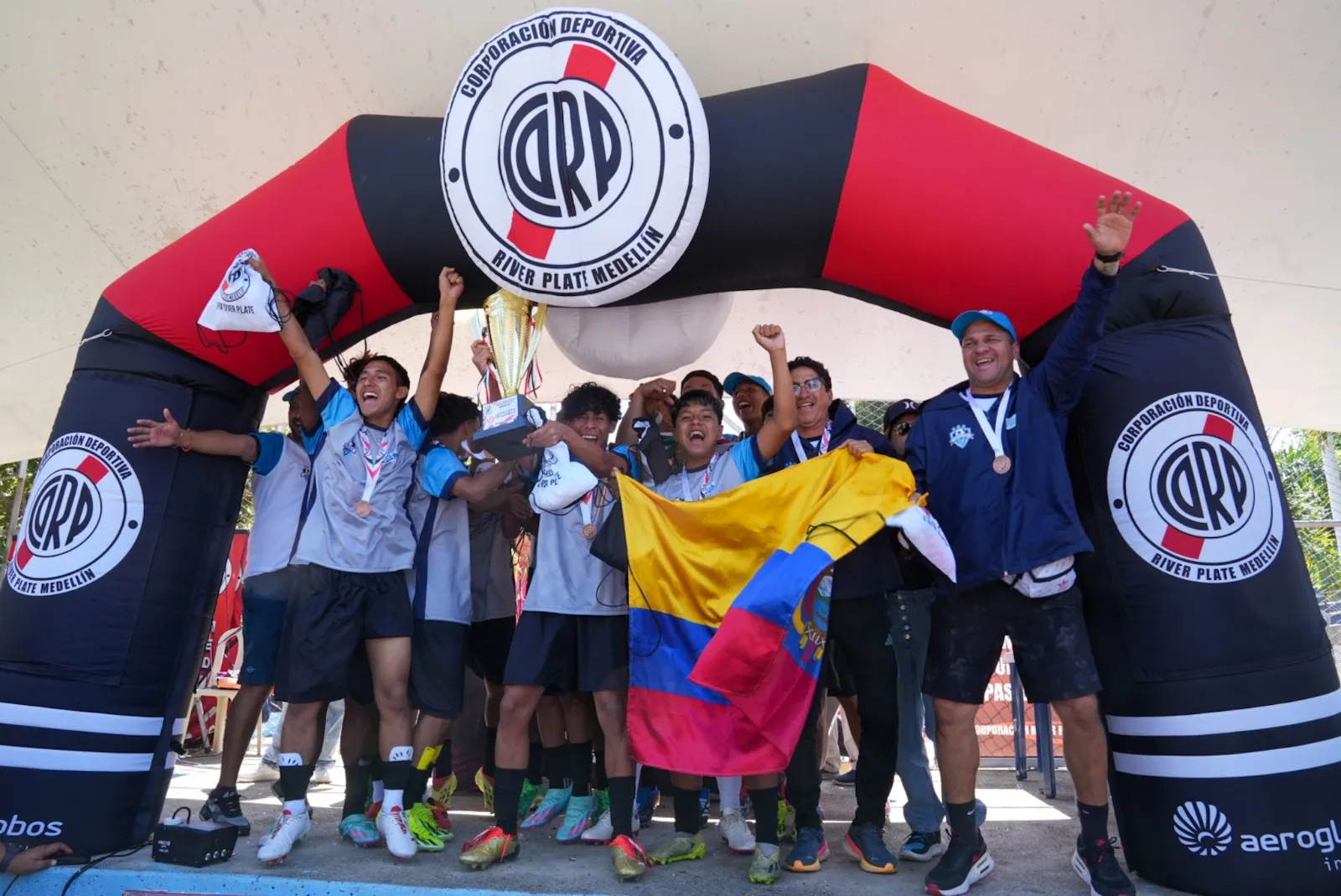 Selección Sub 16 del Guayas es campeona internacional en Colombia