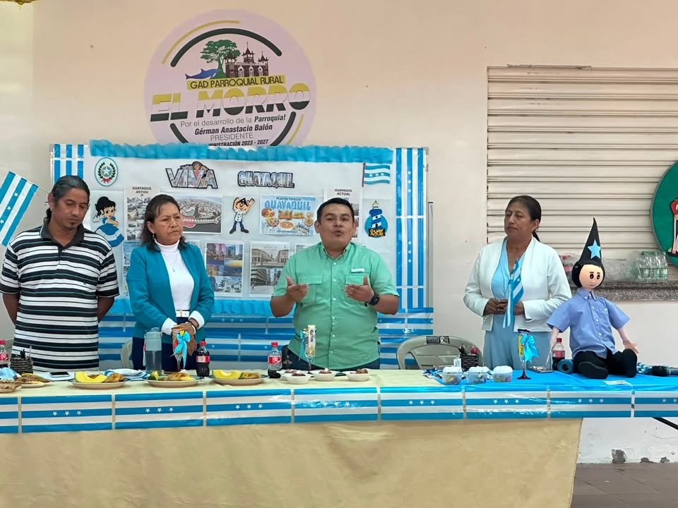 El Morro celebra 491 años de fundación de Guayaquil con orgullo rural