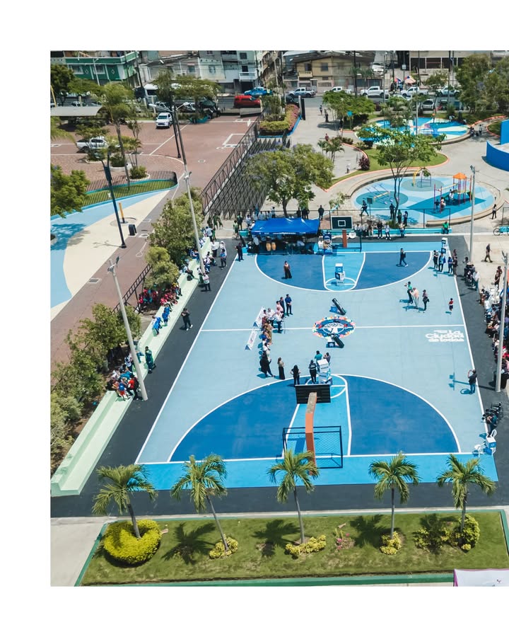 Entregan Parque Los Cuatro Niños de las Malvinas tras renovación completa