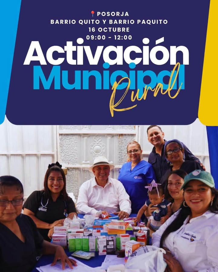 Brigadas médicas y veterinarias llegarán a barrios de Posorja este viernes