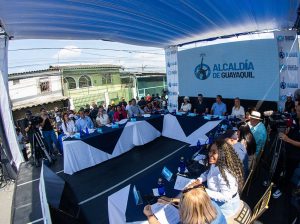 Alcaldía anuncia obras viales y nuevas ordenanzas en Concejo Itinerante de Mapasingue Este