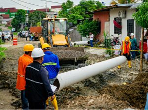 Monte Sinaí y Valle de la Flor reciben agua y calles nuevas en el primer semestre