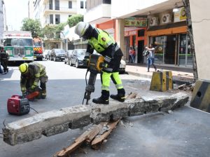 Colapso de Casa Tola no dejó heridos gracias a cerramiento preventivo del Municipio