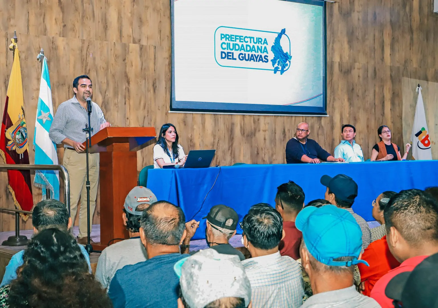 Prefectura del Guayas consolida Presupuesto Participativo con mesas técnicas en Durán y Guayaquil