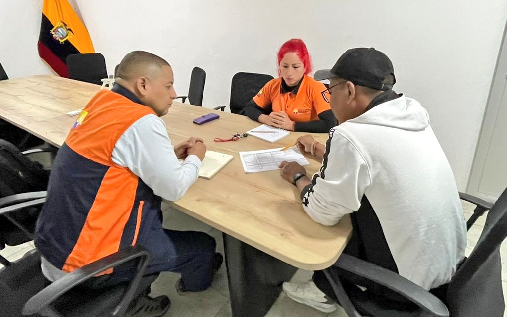 Junta Parroquial de Puerto Posorja revisó escenarios de tsunami el 13 de octubre
